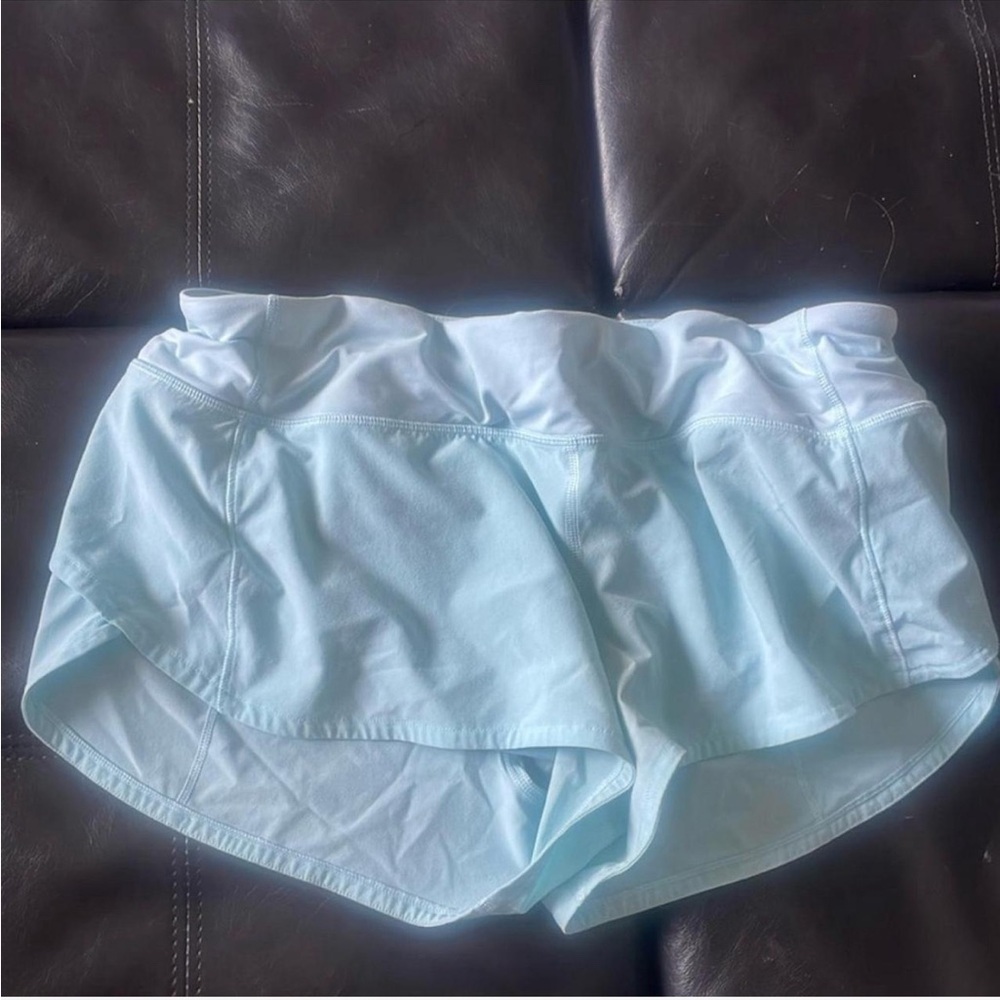 Lululemon Light Blue Running Shorts